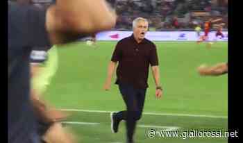 Ecco la Mou Cam: lo Special One esulta e poi corre sotto la Sud al gol di El Shaarawy (VIDEO) - Giallorossi.net