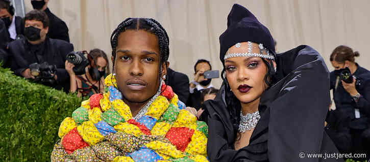 Rihanna Finally Arrives to Met Gala 2021 with A$AP Rocky - See the Photos!