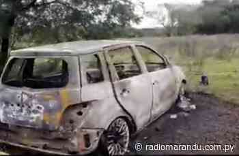 General Artigas: Hallan un vehículo incinerado que había sido denunciado como robado en Cordillera - radiomarandu.com.py