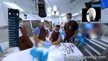 USF test lets students watch medical procedures using stereoscopic goggles - Bay News 9