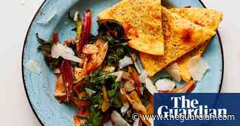 Thomasina Miers’ recipe for gluten-free crepes with garlicky greens - The Guardian