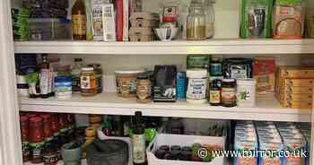 Woman shows off incredible food cupboard - but everyone spots the same problem - The Mirror