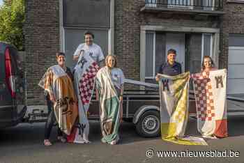 Vlaggen kondigen 50ste Kasteelstraatfeesten aan