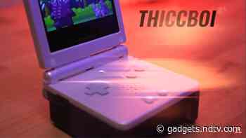 Thicc Boi SP, a Heavily Modded Game Boy Advance SP, to Be Available Commercially With Even More Additions