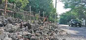 Puede caer otro tramo de barda en Cuernavaca - Diario de Morelos