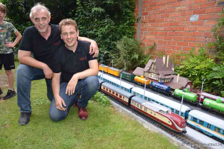 Grote belangstelling voor kleine treintjes