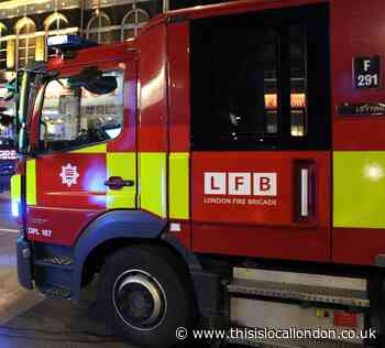 Woman taken to hospital after fire in Scott Road, Edgware