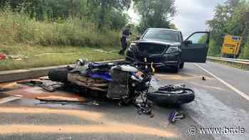 Junge Frau stirbt bei Motorradunfall nahe Volkach - BR24