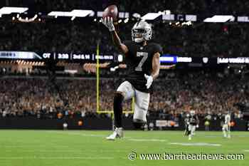 Las Vegas Raiders edge out Baltimore Ravens 33-27 in overtime - Barrhead News