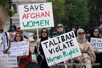 Protesters urge world not to ignore plight of Afghans - Barrhead News