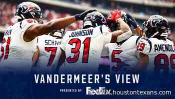 Houston ran the ball with determination, created turnovers and rode the shoulders of its veterans to a rousing 37-21 victory to start the season. The game served as a testament to everything the team had been working on. - HoustonTexans.com