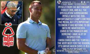 John Terry publicly distances himself from the Nottingham Forest job - Daily Mail
