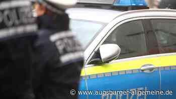 Mann bedroht Polizisten in Augsburg mit Messer