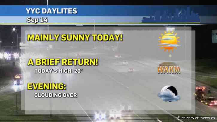 Cold air and potential frost advisories ahead for Calgary