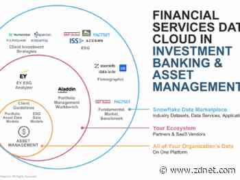 Snowflake launches Financial Services Data Cloud, touts big customer wins