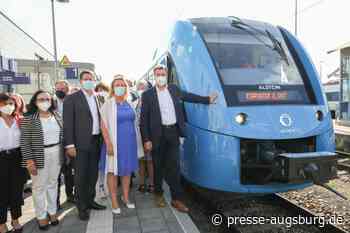 Wasserstoffzug-Testfahrt zwischen Augsburg und Kempten war ein Erfolg | Presse Augsburg - Presse Augsburg