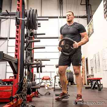 Arizona Cardinals' J.J. Watt done 'tiptoeing' around his training