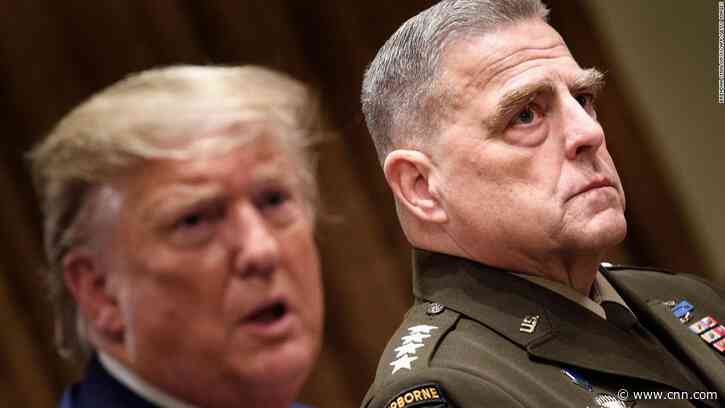 Worried Trump could 'go rogue,' Milley took top-secret action to protect nuclear weapons: Woodward book