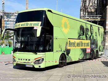 Annalena Baerbock wirbt vor 2000 Zuschauern in Ulm für grüne Politik