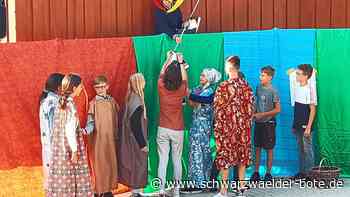 Bildungszentrum WIldberg: Till Eulenspiegel begrüßt die  Neuen