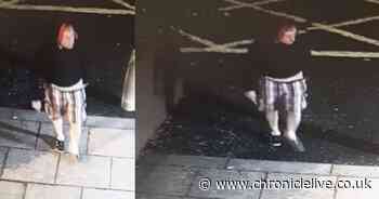 CCTV image released after car windscreen damaged with a brick in Felling