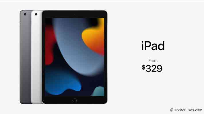 Apple updates the entry-level $329 iPad