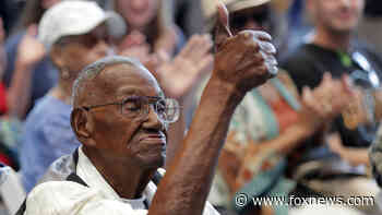 Oldest US veteran of WWII celebrates his 112th birthday