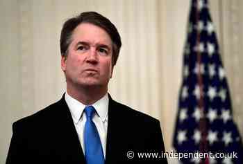 Protesters rally outside Brett Kavanaugh’s DC home following Texas abortion ruling
