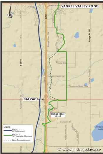 Airdrie City council approves feasibility study funding for Airdrie-to-Calgary bike path - Airdrie Today