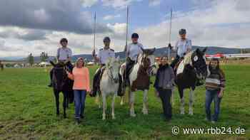 Crawinkel (Thüringen): Pferde-Sportler aus Oder-Spree erkämpfen Meistertitel im Tentpegging - rbb24
