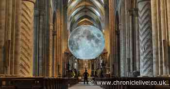 In pictures: Museum of the Moon lands in Durham Cathedral