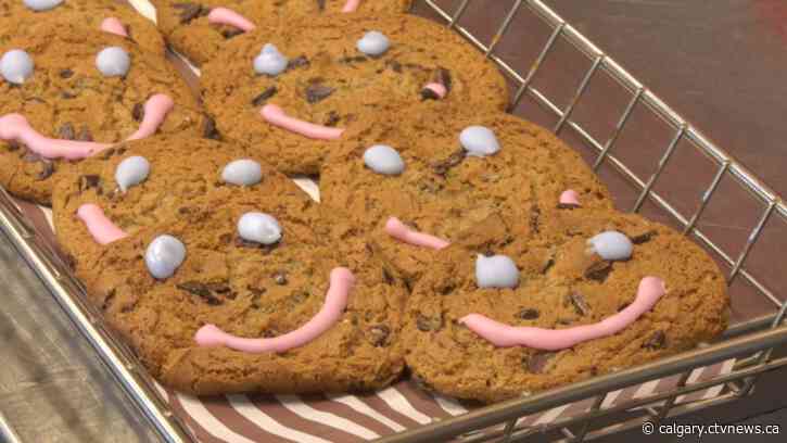 Smile cookies return to Calgary Tim Hortons stores, proceeds benefit NICU patients