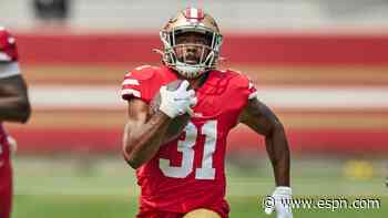 49ers RB Mostert to have season-ending surgery