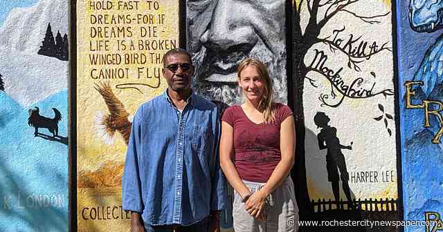Artists complete four-year Arnett Branch Library mural project in 19th Ward