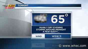 First Alert Weather: Another round of storms tonight