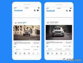Facebook promotes video ads as solution for brand safety