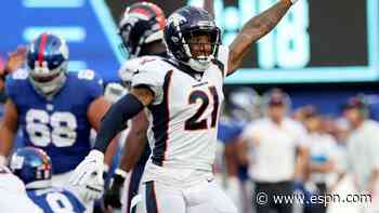 CB Darby, WR Jeudy end up on IR for Broncos