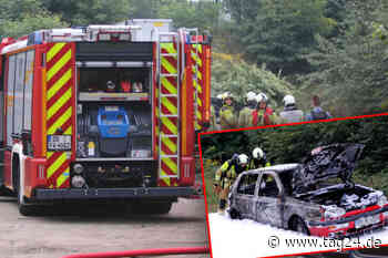 Dresden: VW Golf am Sonntag geklaut - Nun steht er brennend am Trachauer Bahnhof! - TAG24