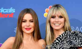 AGT's Sofia Vergara and Heidi Klum display incredible finale outfits in new video - HELLO!