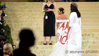 Ocasio-Cortez responds to backlash over controversial Met Gala gown