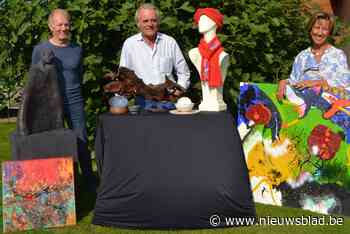 Zes kunstvrienden exposeren ten huize van hoedenmaker Danny Bunck