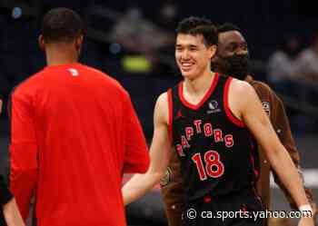 Raptors players could not be more fired up as they begin landing in Toronto - Yahoo Canada Sports