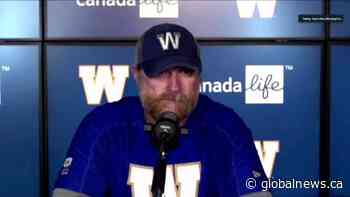 RAW: Blue Bombers Mike O’Shea Interview – Sept. 14