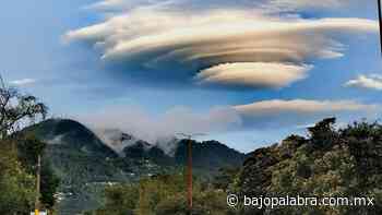 Captan rara nube lenticular en el cielo de San Cristóbal de las Casas, Chiapas - Bajo Palabra Noticias
