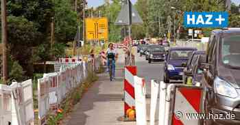 Hemmingen: Kritik an schmalem Radweg an Bahn-Baustelle B3 Glende - Hannoversche Allgemeine