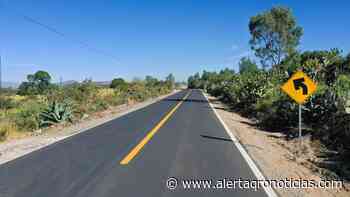 Concluye la rehabilitación de camino de Guanajuatito a Cadereyta de Montes - AlertaQro - AlertaQro! Noticias