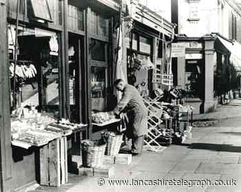 Setting up shop on Bolton Road, Blackburn in the Sixties
