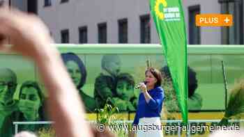 Bundestagswahl: Annalena Baerbock stellt sich Fragen auf dem Münsterplatz