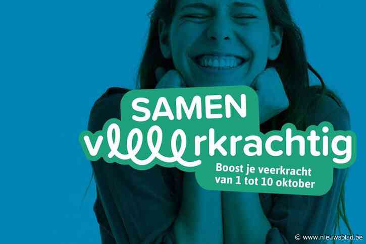 Samen Veerkrachtig: tien dagen aandacht voor geestelijke gezondheid