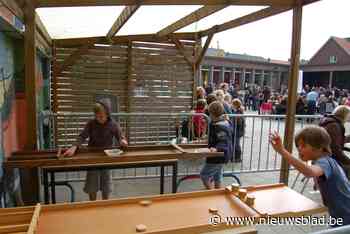 Weer kindervolksspelen in gemeenteschool De Wissel